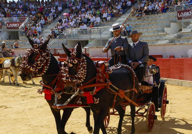 Exhibición de enganches.