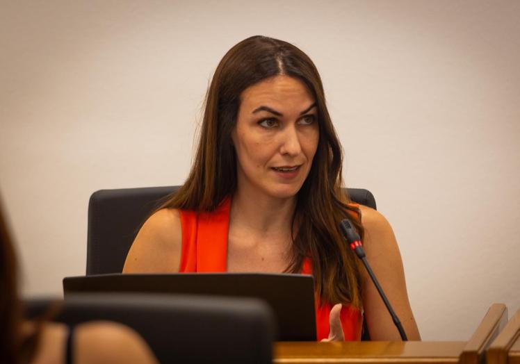 La portavoz del PSOE de Torrevieja, Bárbara Soler.