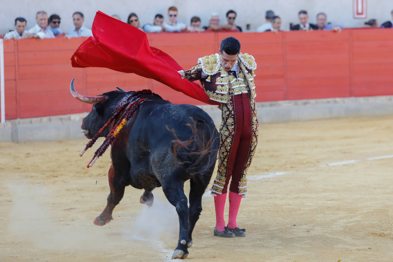 Las imágenes de la corrida de toros en Lorca