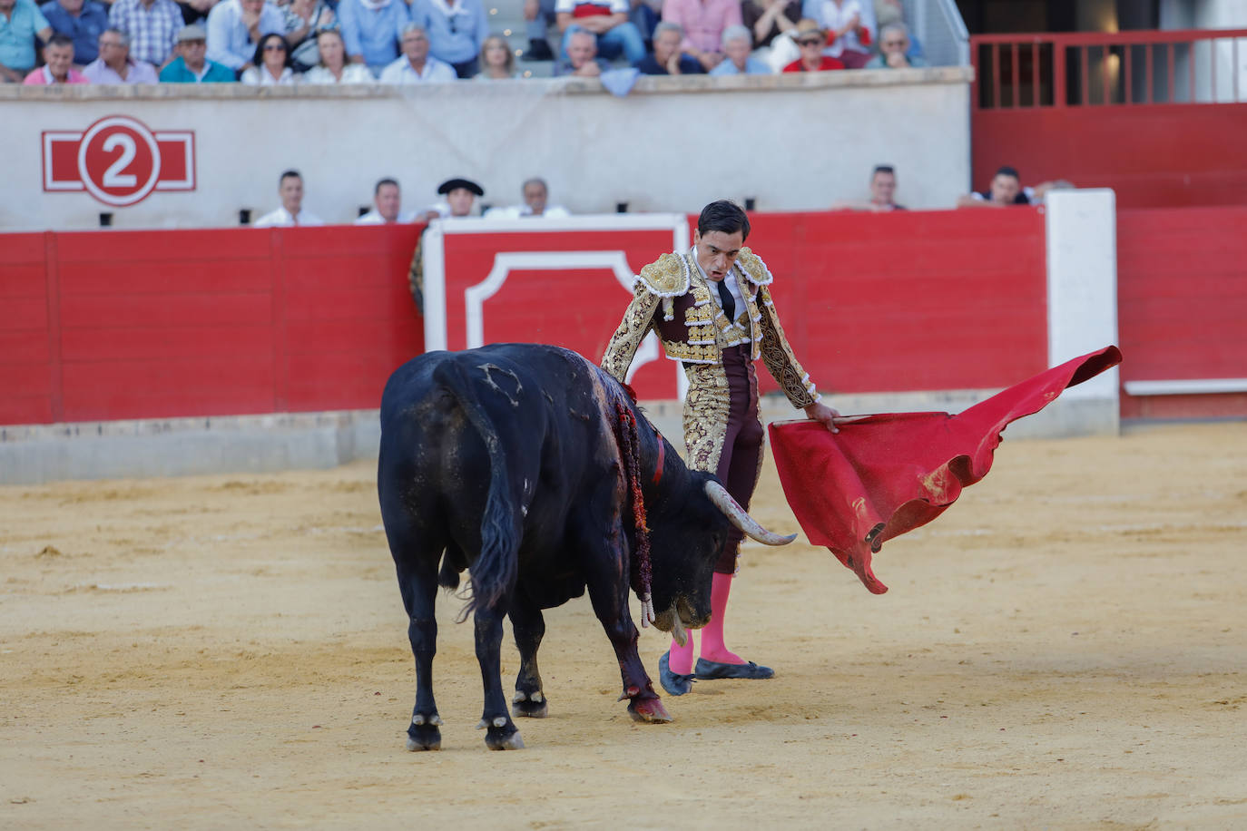 Las imágenes de la corrida de toros en Lorca