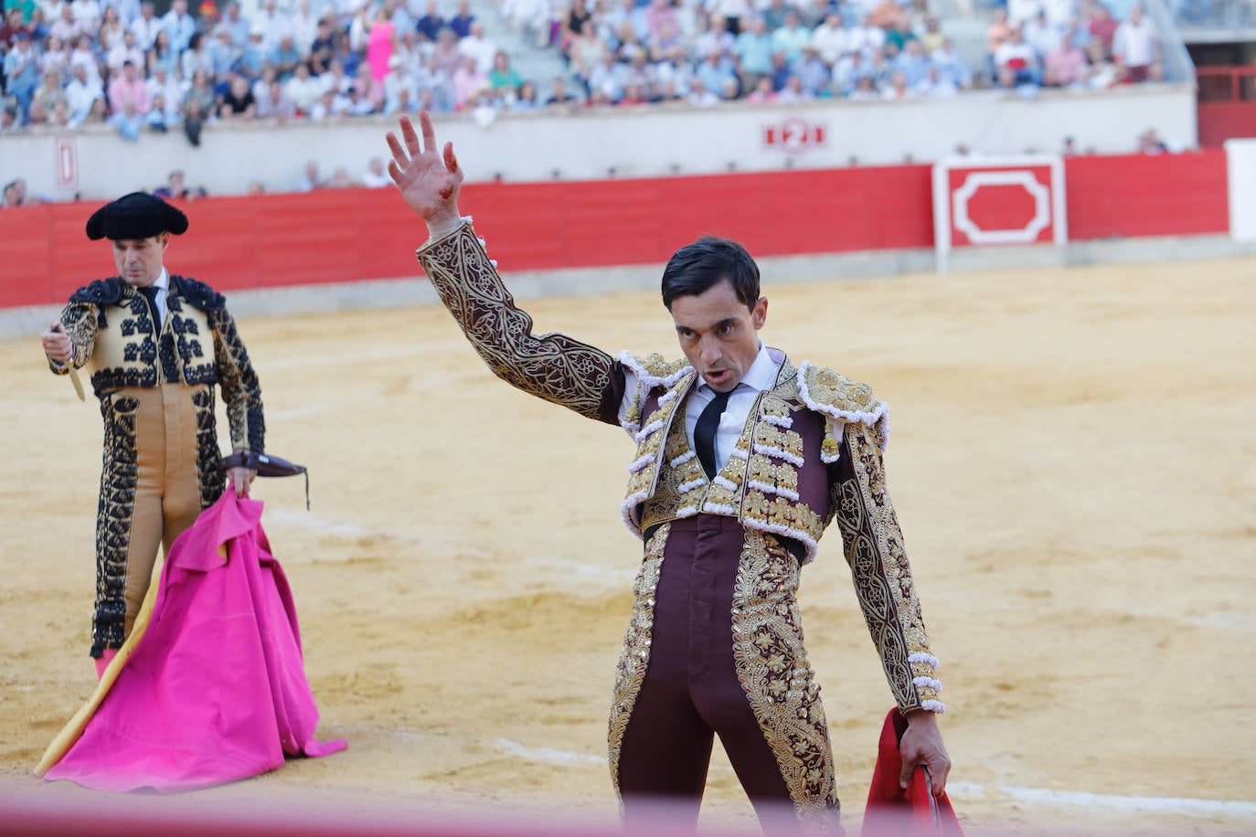 Las imágenes de la corrida de toros en Lorca