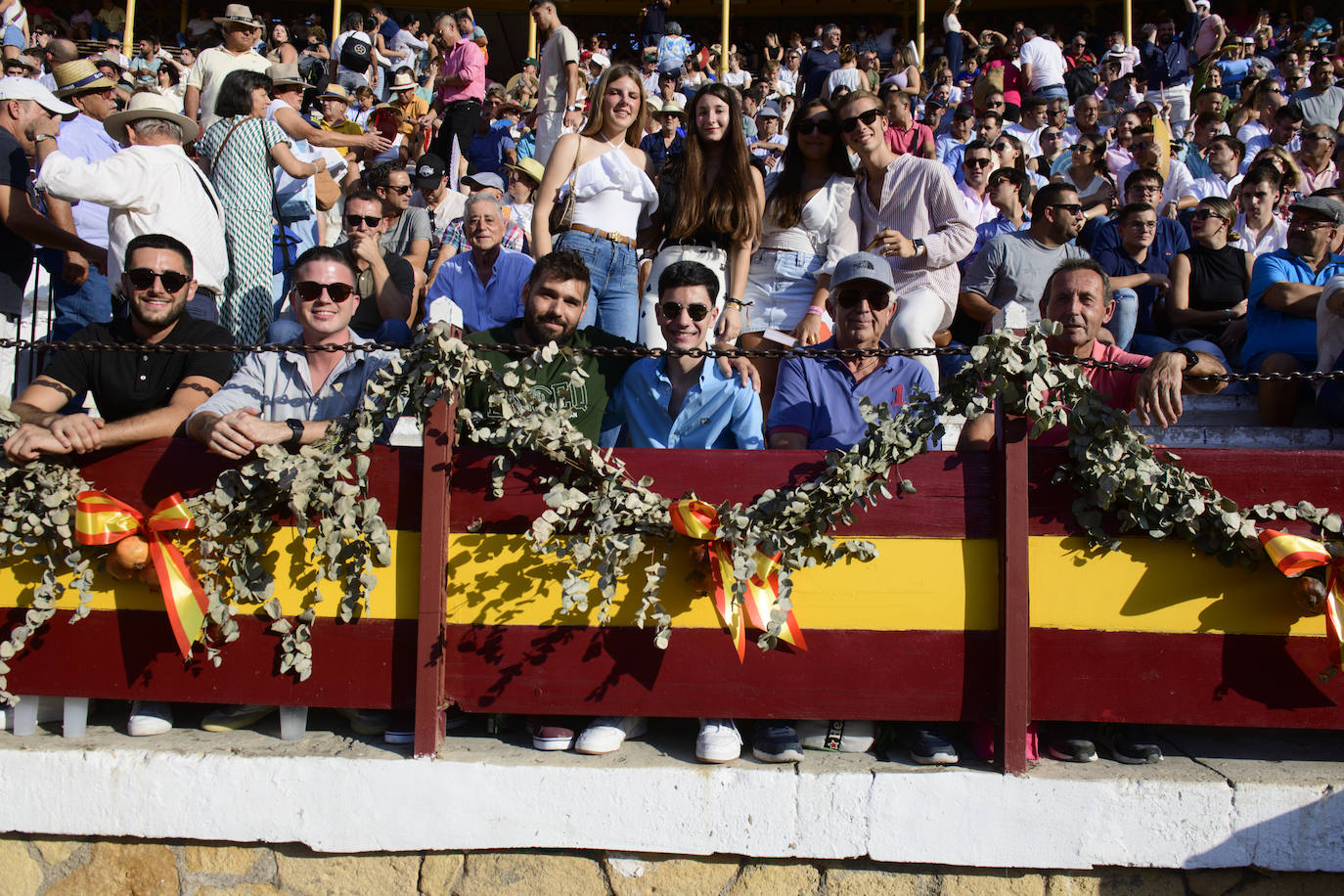 Las imágenes de la corrida de rejones en Murcia