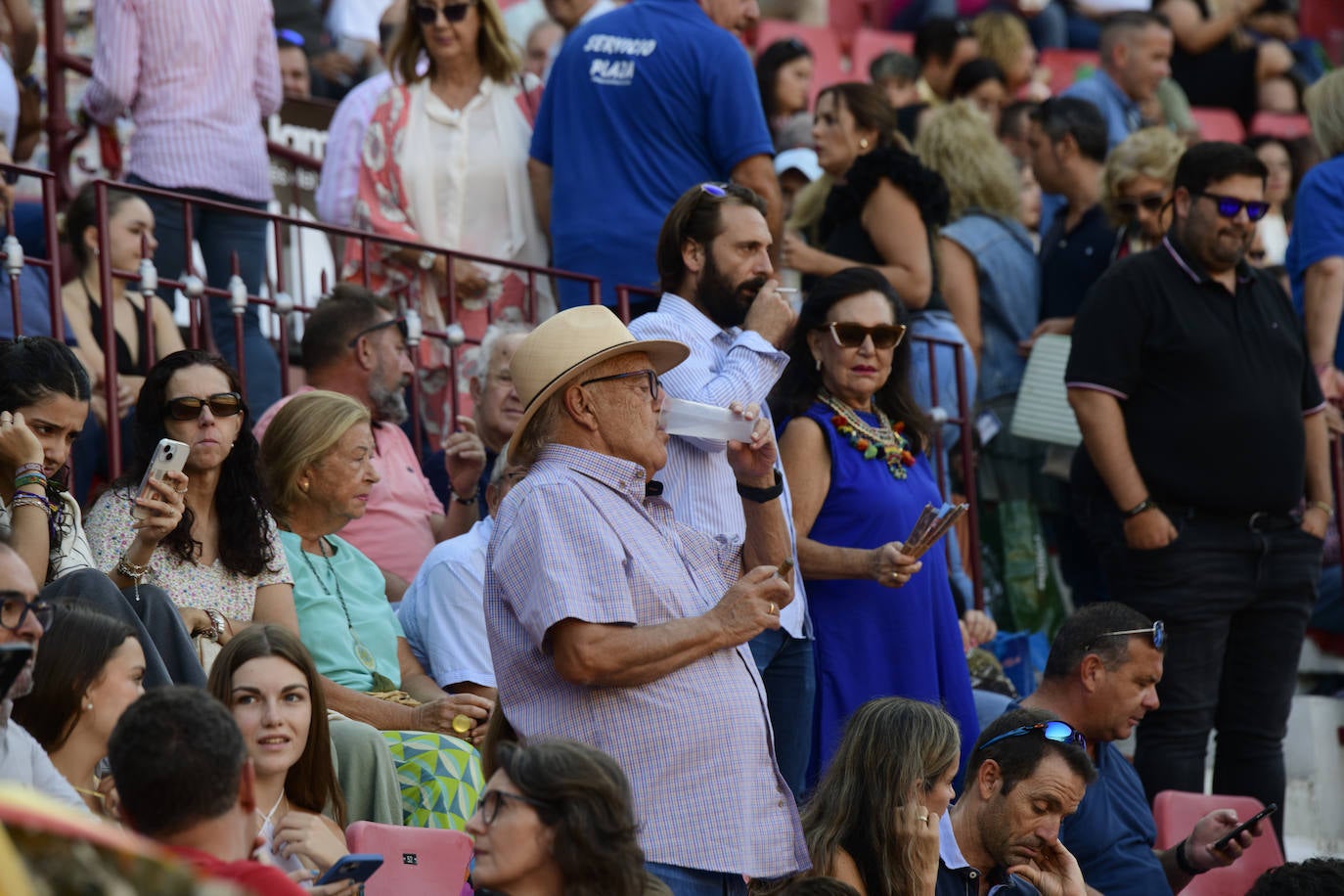 Las imágenes de la corrida de rejones en Murcia