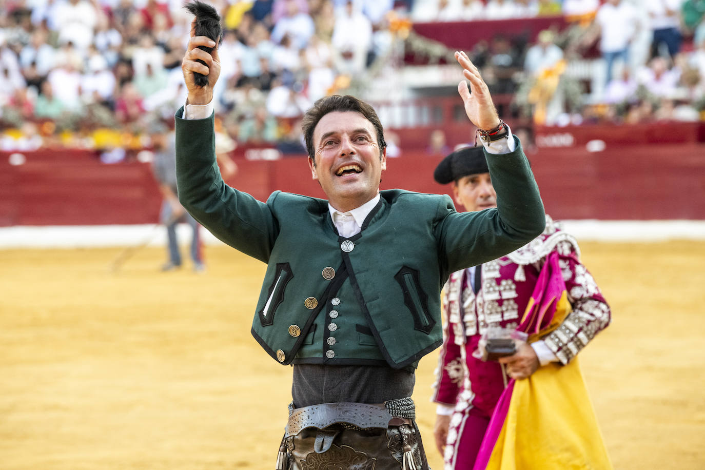 Las imágenes de la corrida de rejones en Murcia