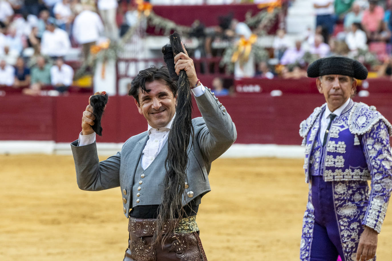 Las imágenes de la corrida de rejones en Murcia