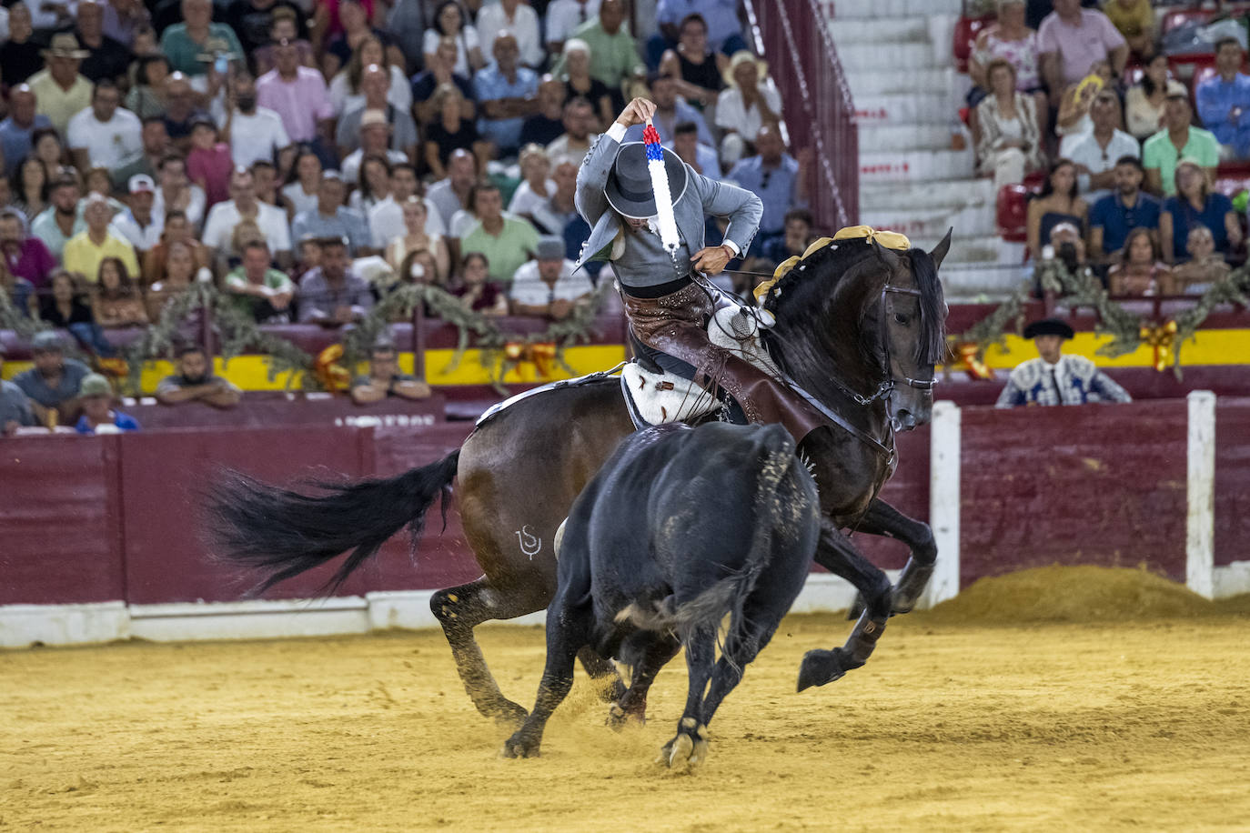 Las imágenes de la corrida de rejones en Murcia