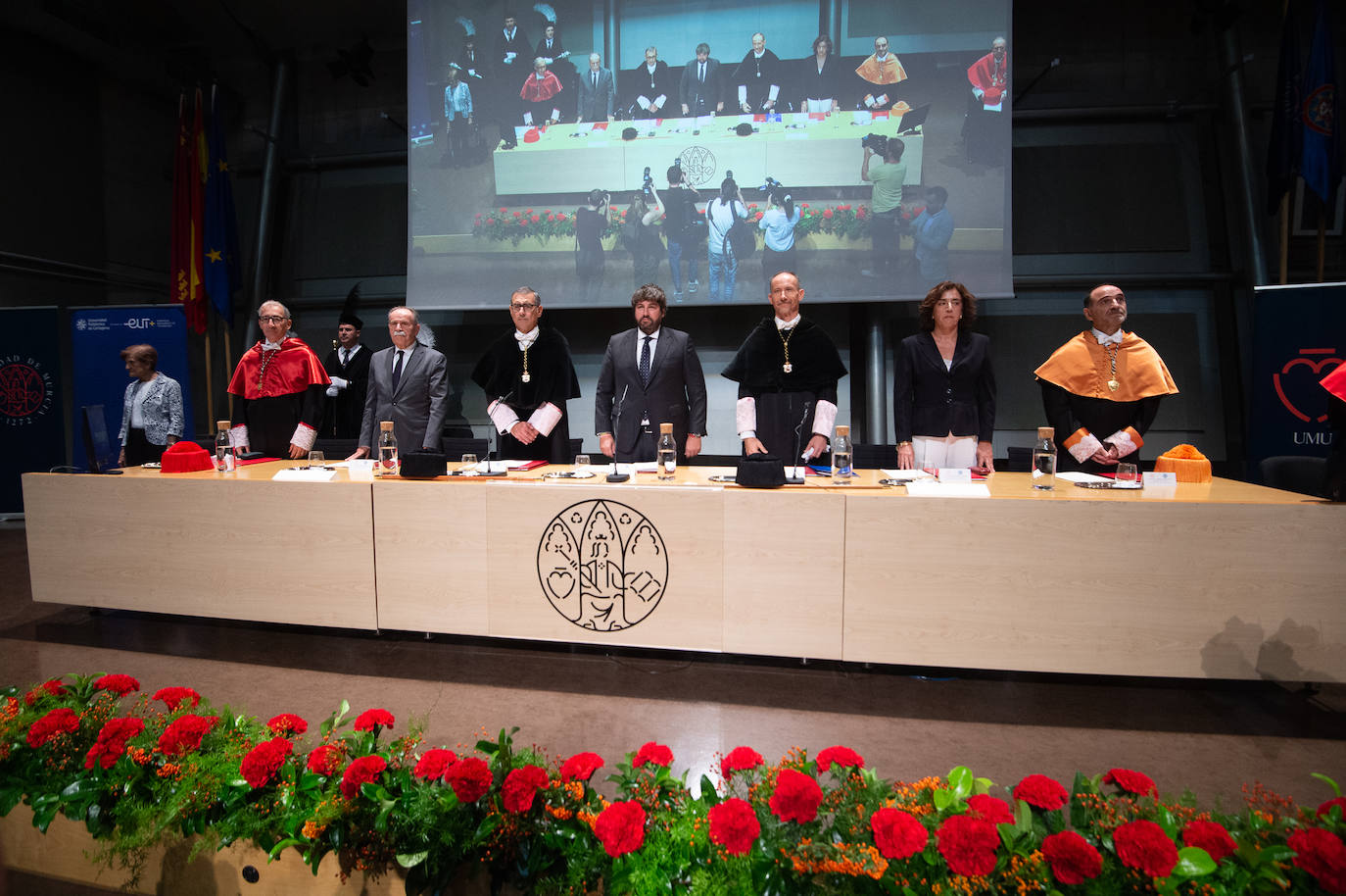 Acto de apertura del curso 2024-2025 de las universidades públicas de la Región de Murcia, en imágenes