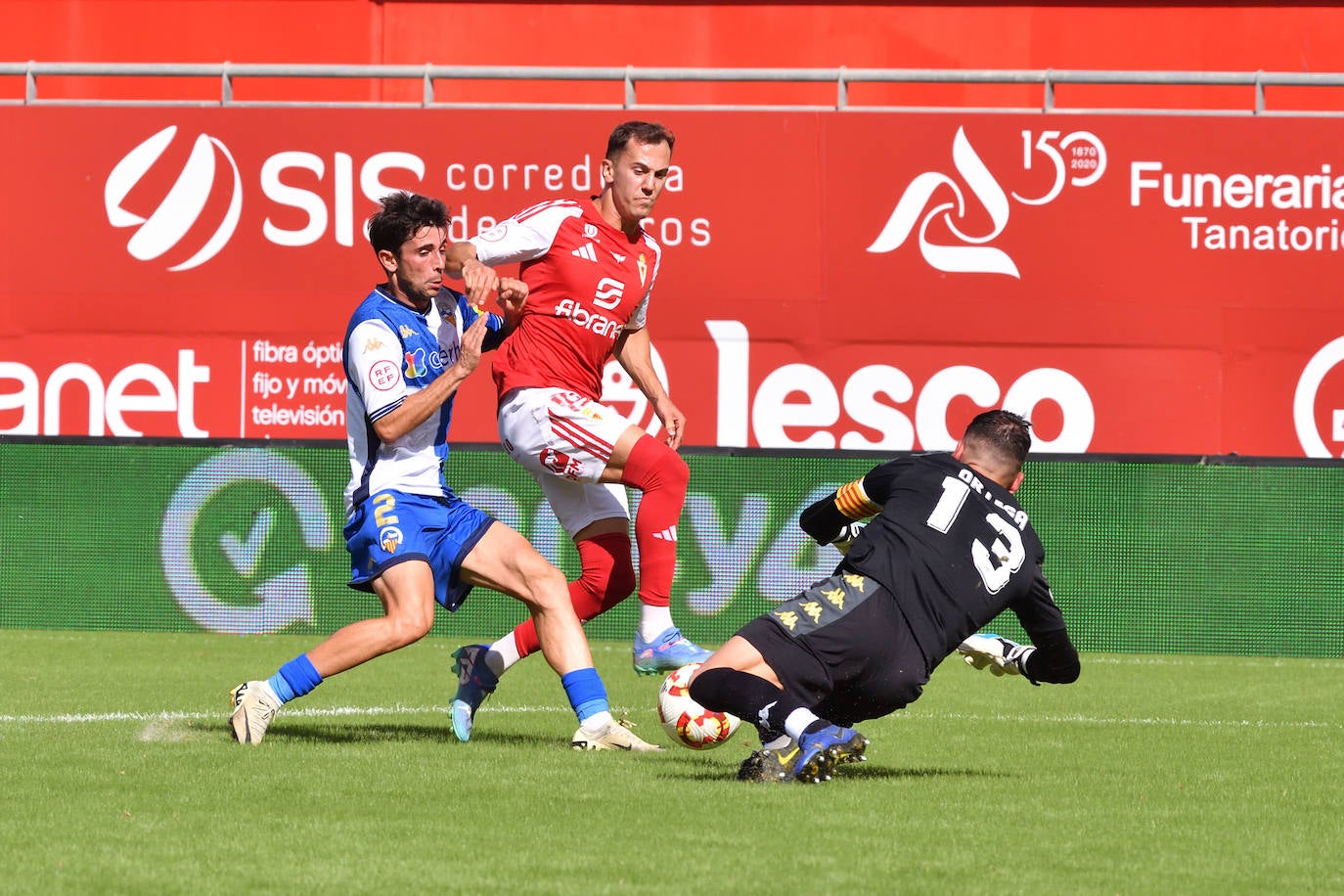 En imágenes, el Real Murcia-Sabadell de Copa Federación