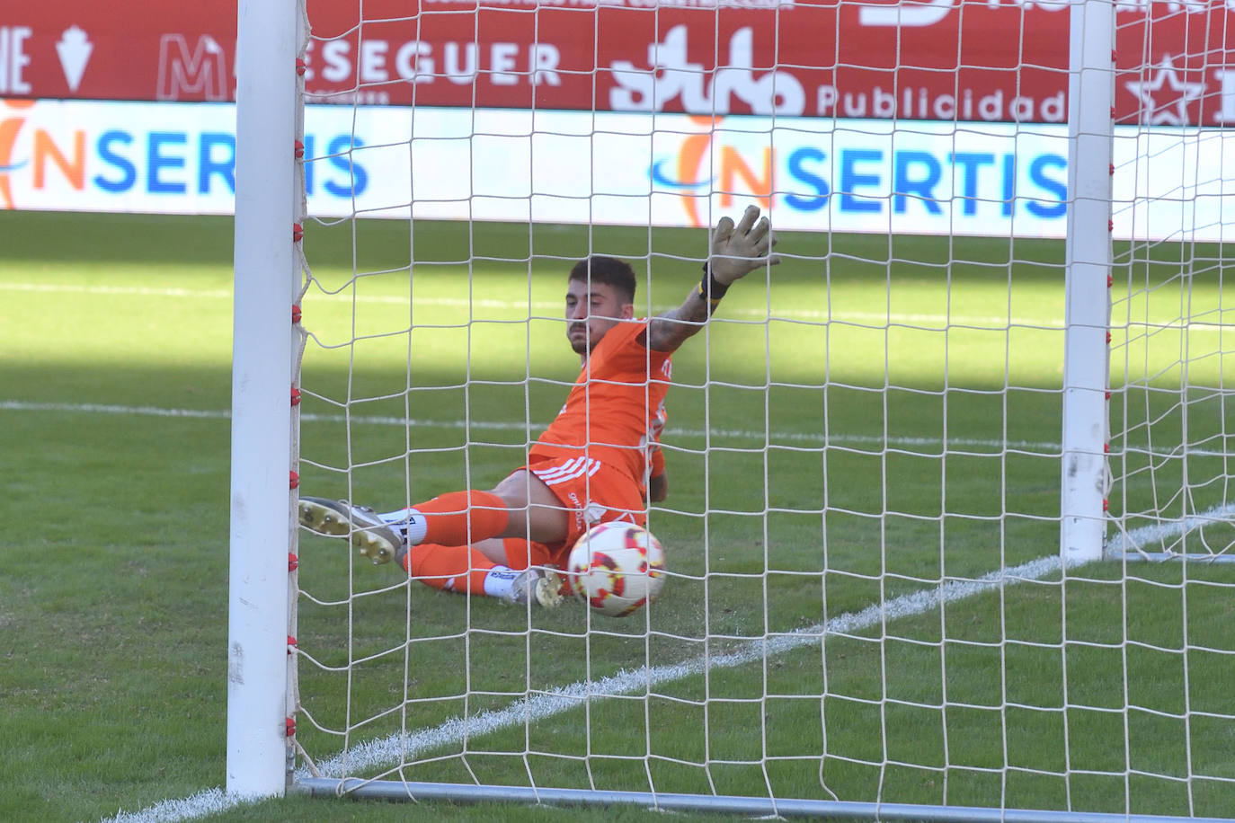 En imágenes, el Real Murcia-Sabadell de Copa Federación