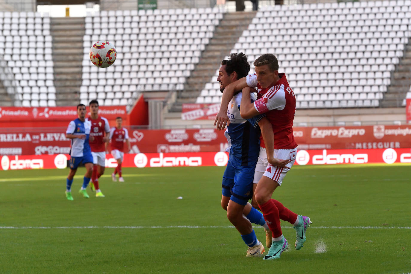 En imágenes, el Real Murcia-Sabadell de Copa Federación