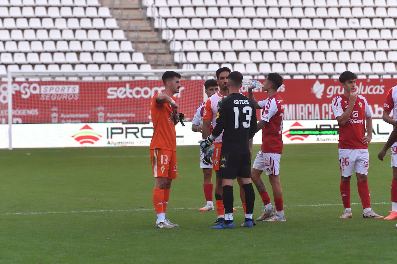 En imágenes, el Real Murcia-Sabadell de Copa Federación