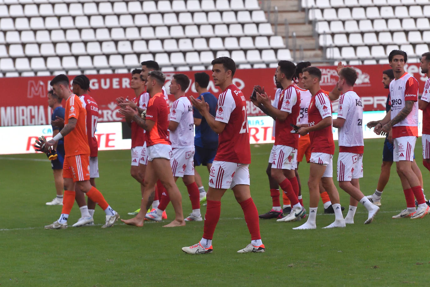 En imágenes, el Real Murcia-Sabadell de Copa Federación