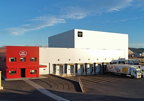 Imagen de la fábrica de Postres Reina.