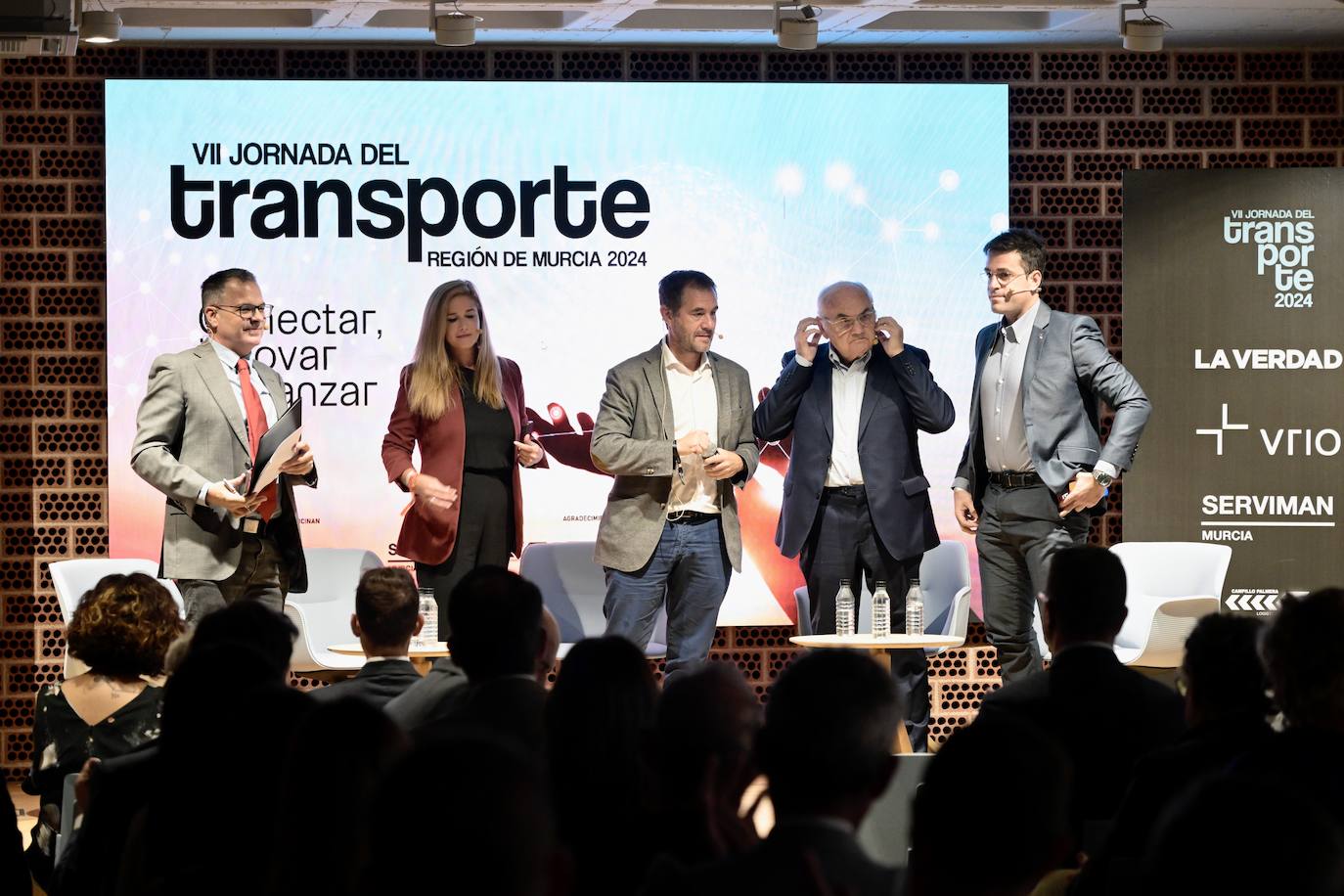 La VII Jornada del Transporte de la Región de Murcia, en imágenes