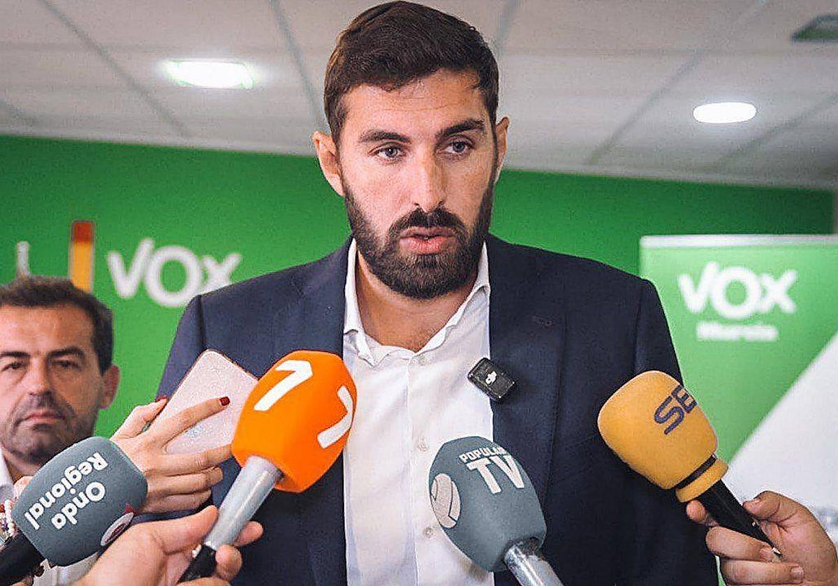 EL líder provincial de Vox, José Ángel Antelo.