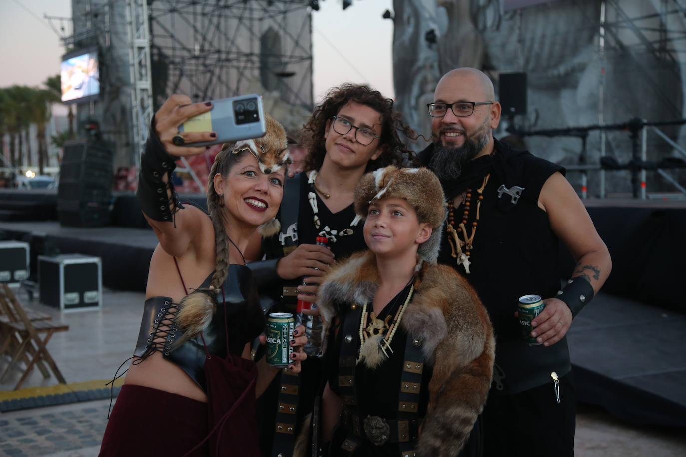 Las imágenes del Desembarco y la Contratación de Mercenarios de Carthagineses y Romanos