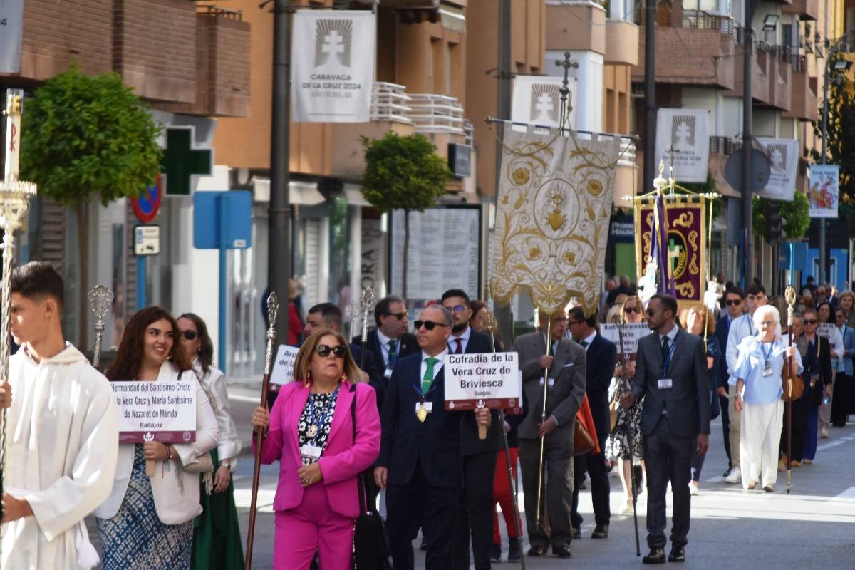 Caravaca acoge la XXXIX Peregrinación Nacional de Hermandades y Cofradías de la Vera Cruz