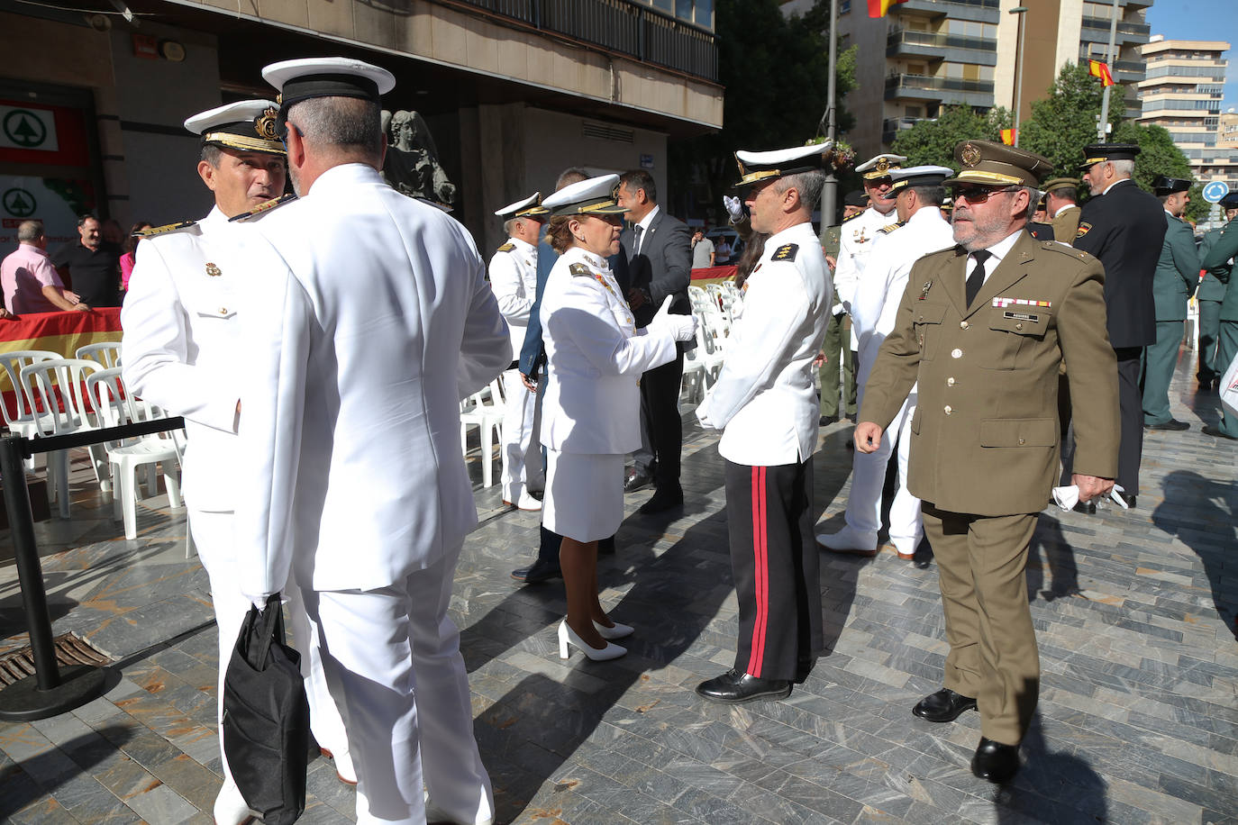 Acto del patrón de la Policía Nacional en Cartagena, en imágenes