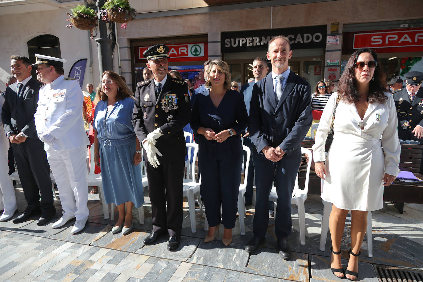 Acto del patrón de la Policía Nacional en Cartagena, en imágenes