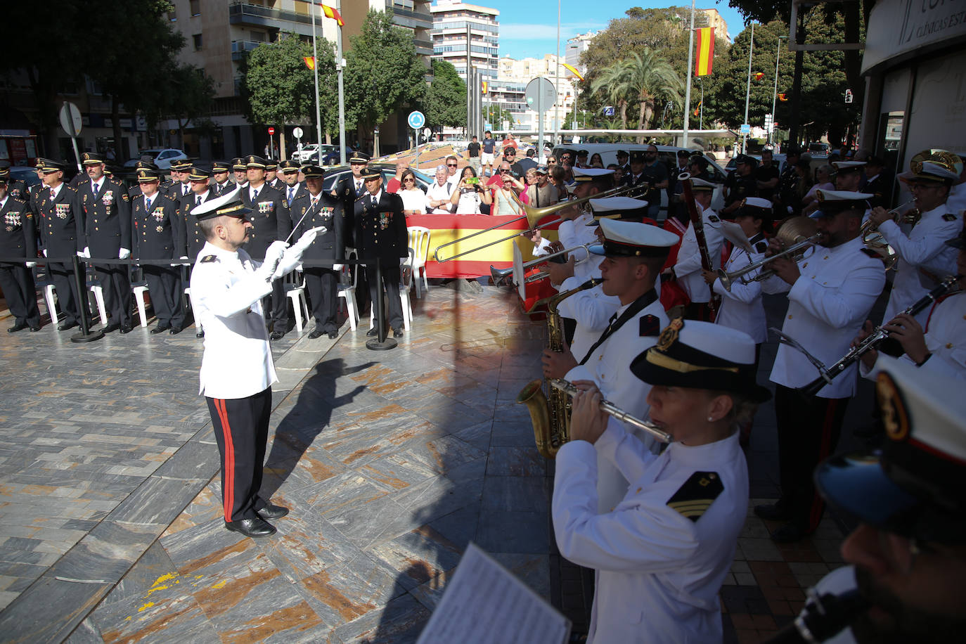 Acto del patrón de la Policía Nacional en Cartagena, en imágenes