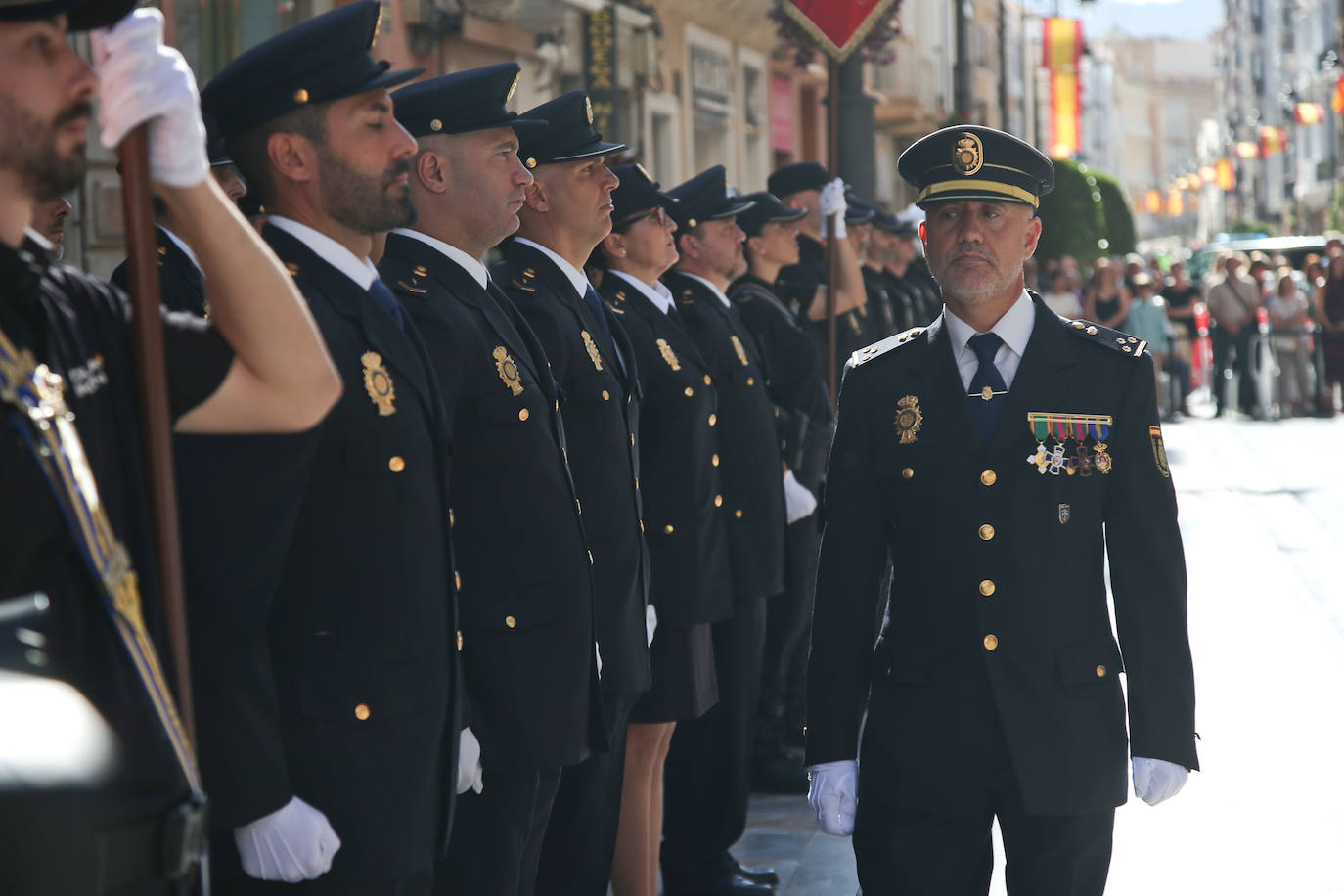 Acto del patrón de la Policía Nacional en Cartagena, en imágenes