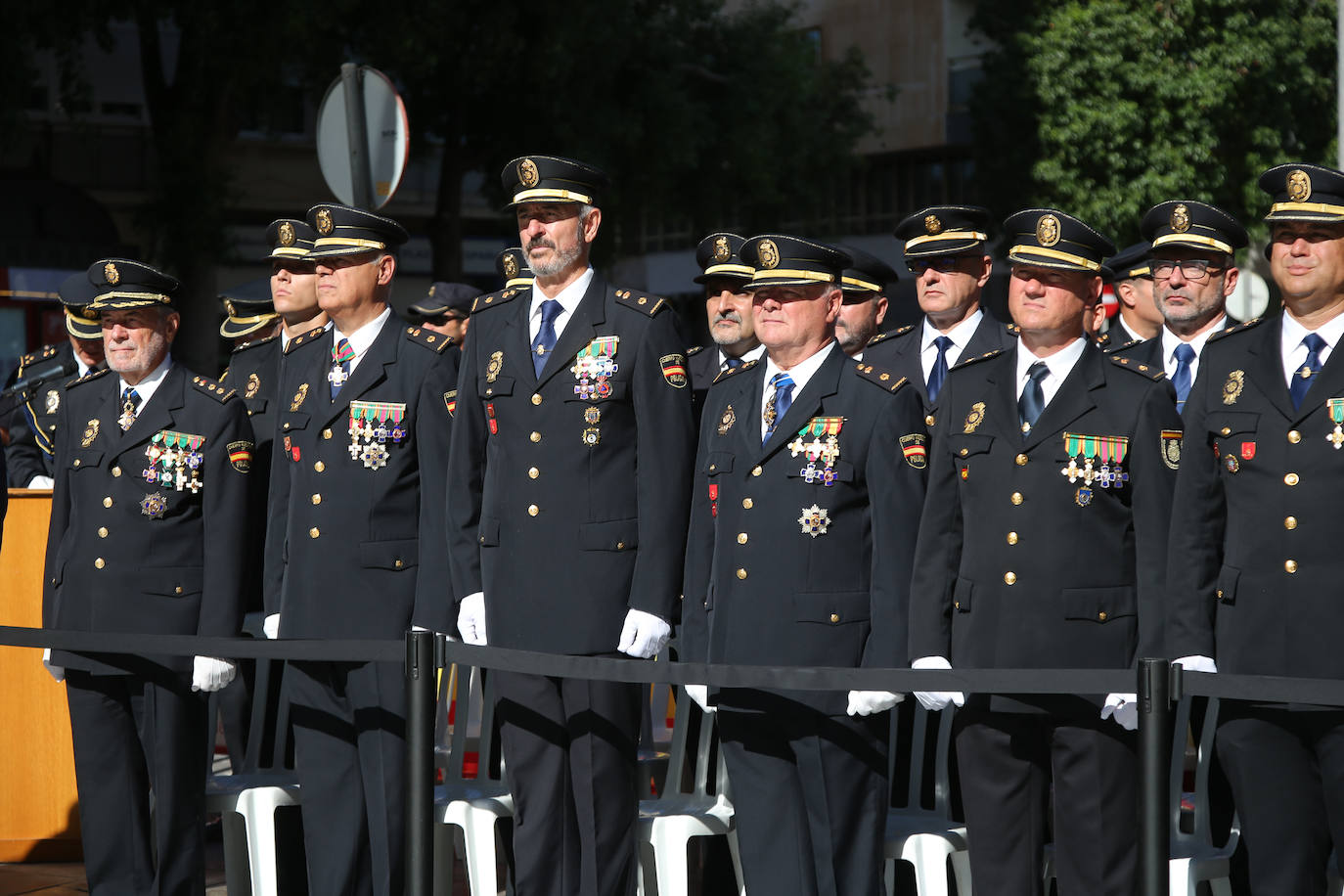 Acto del patrón de la Policía Nacional en Cartagena, en imágenes