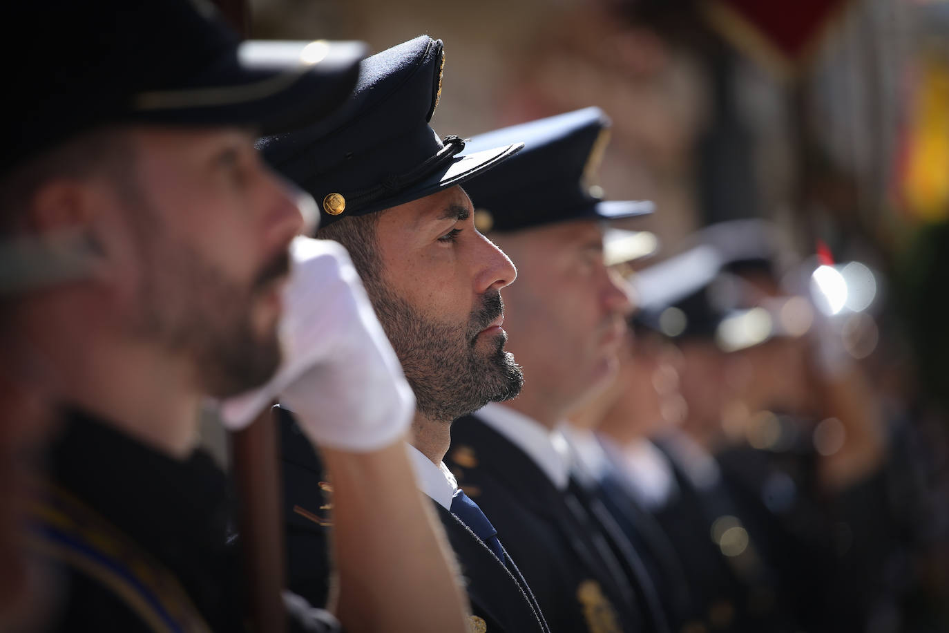 Acto del patrón de la Policía Nacional en Cartagena, en imágenes