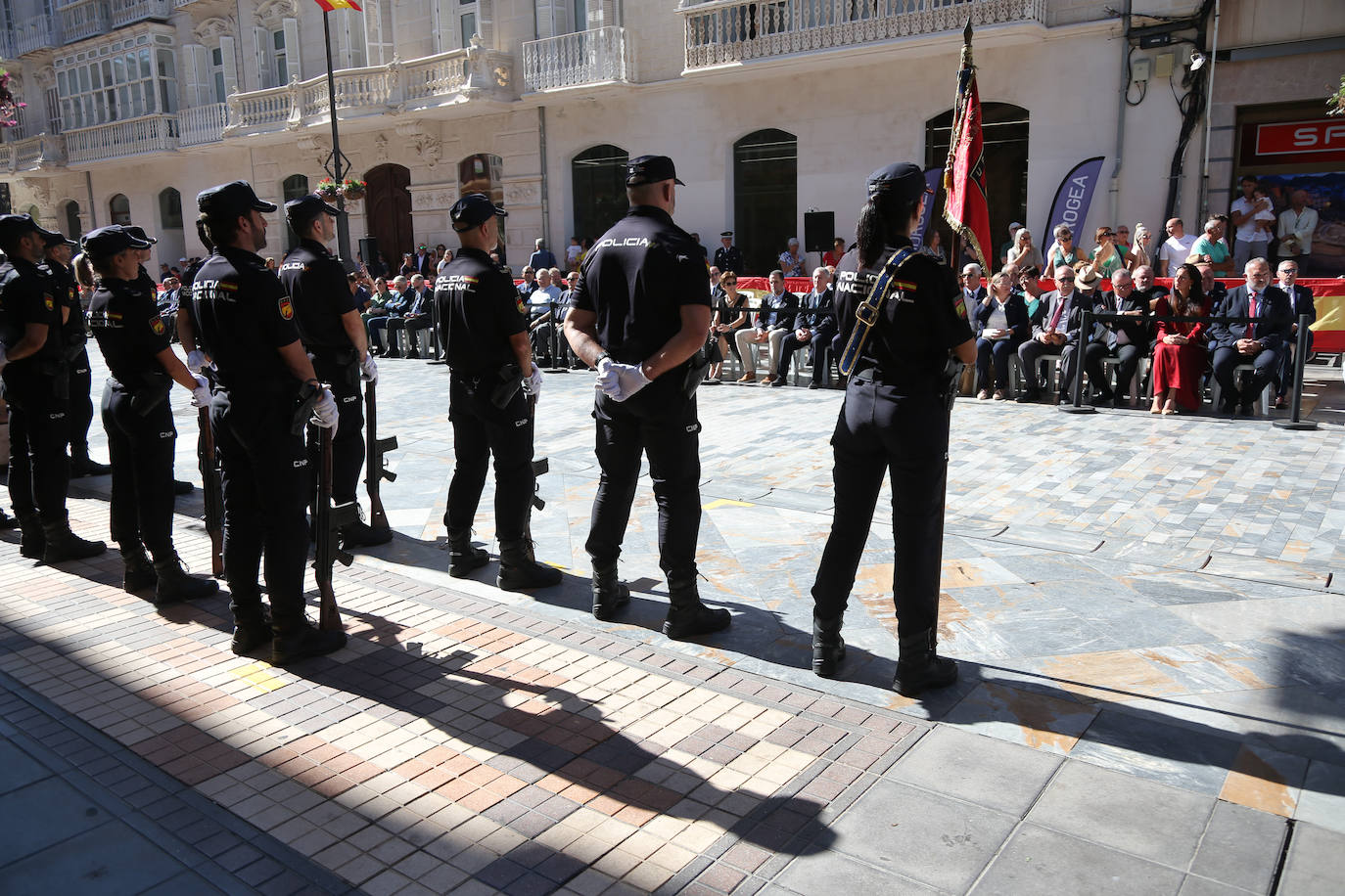 Acto del patrón de la Policía Nacional en Cartagena, en imágenes