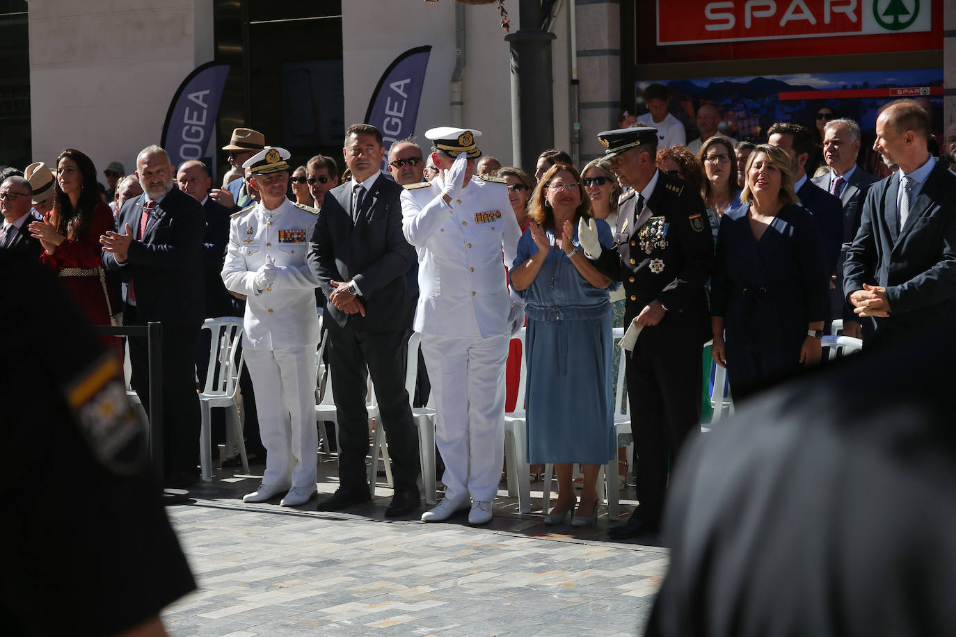 Acto del patrón de la Policía Nacional en Cartagena, en imágenes