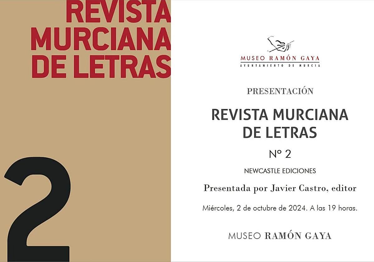 'Revista Murciana de Letras'.