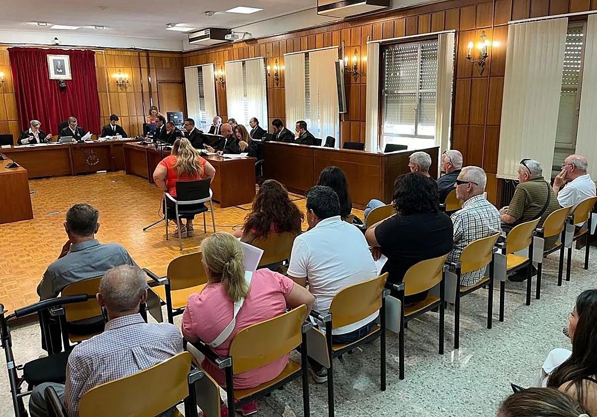 El juicio celebrado en la Audiencia Provincial.