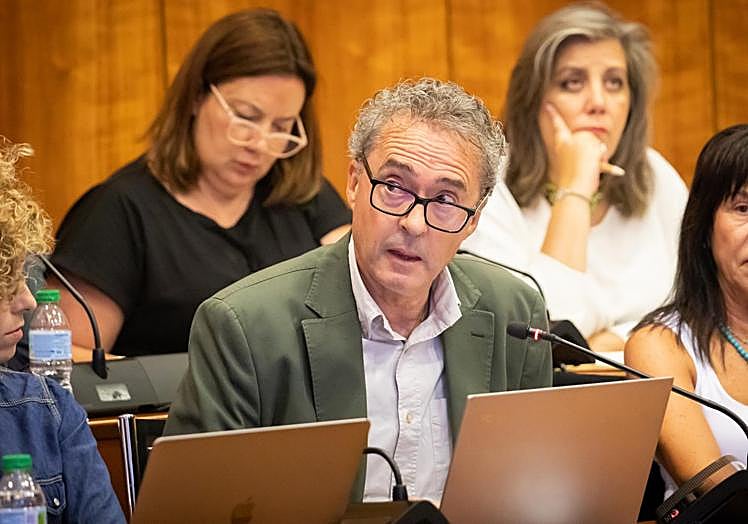 El concejal de Urbanismo, Matías Ruiz, este jueves.