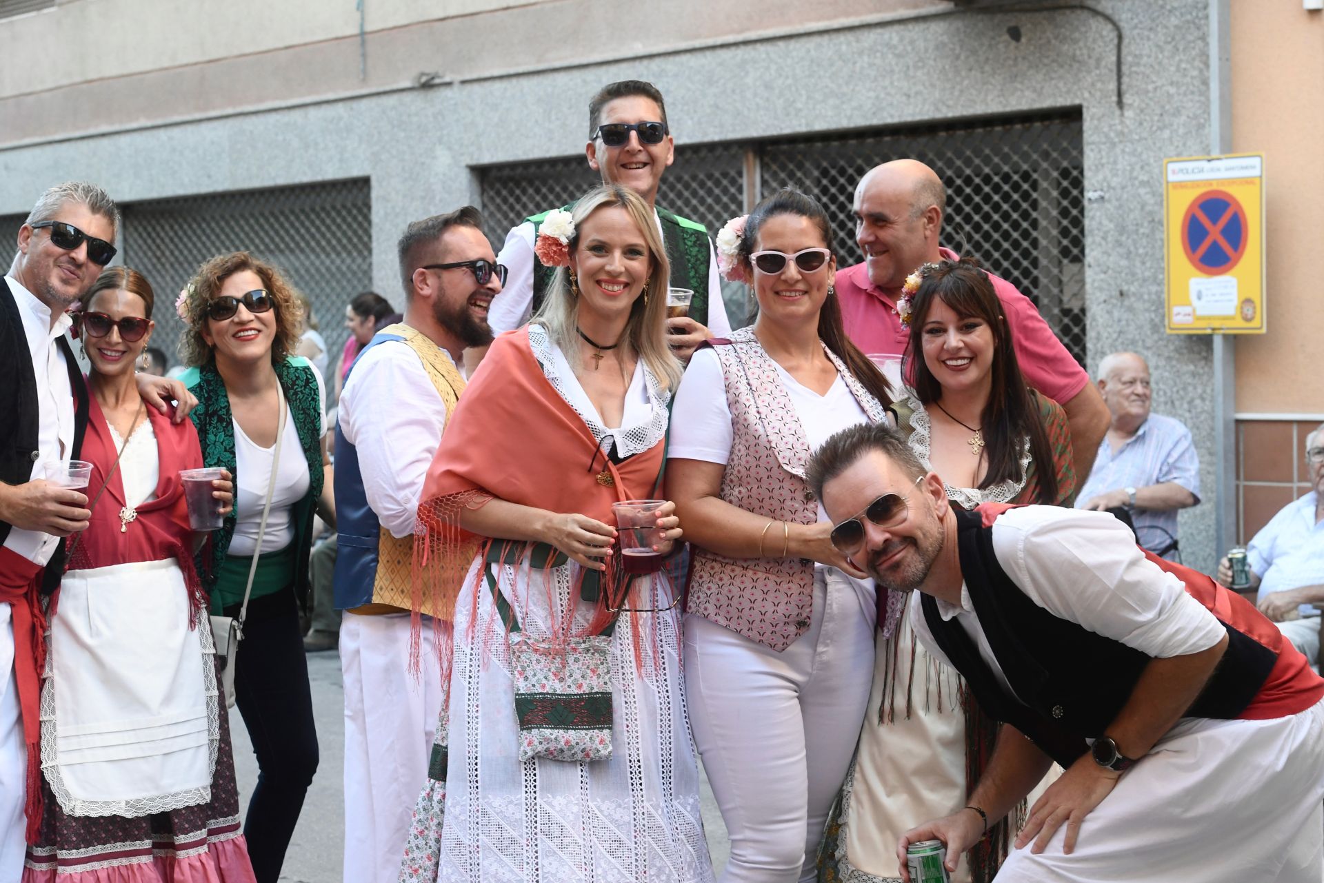 Más de medio centenar de carrozas desfilan en el Bando de la Huerta de Santomera