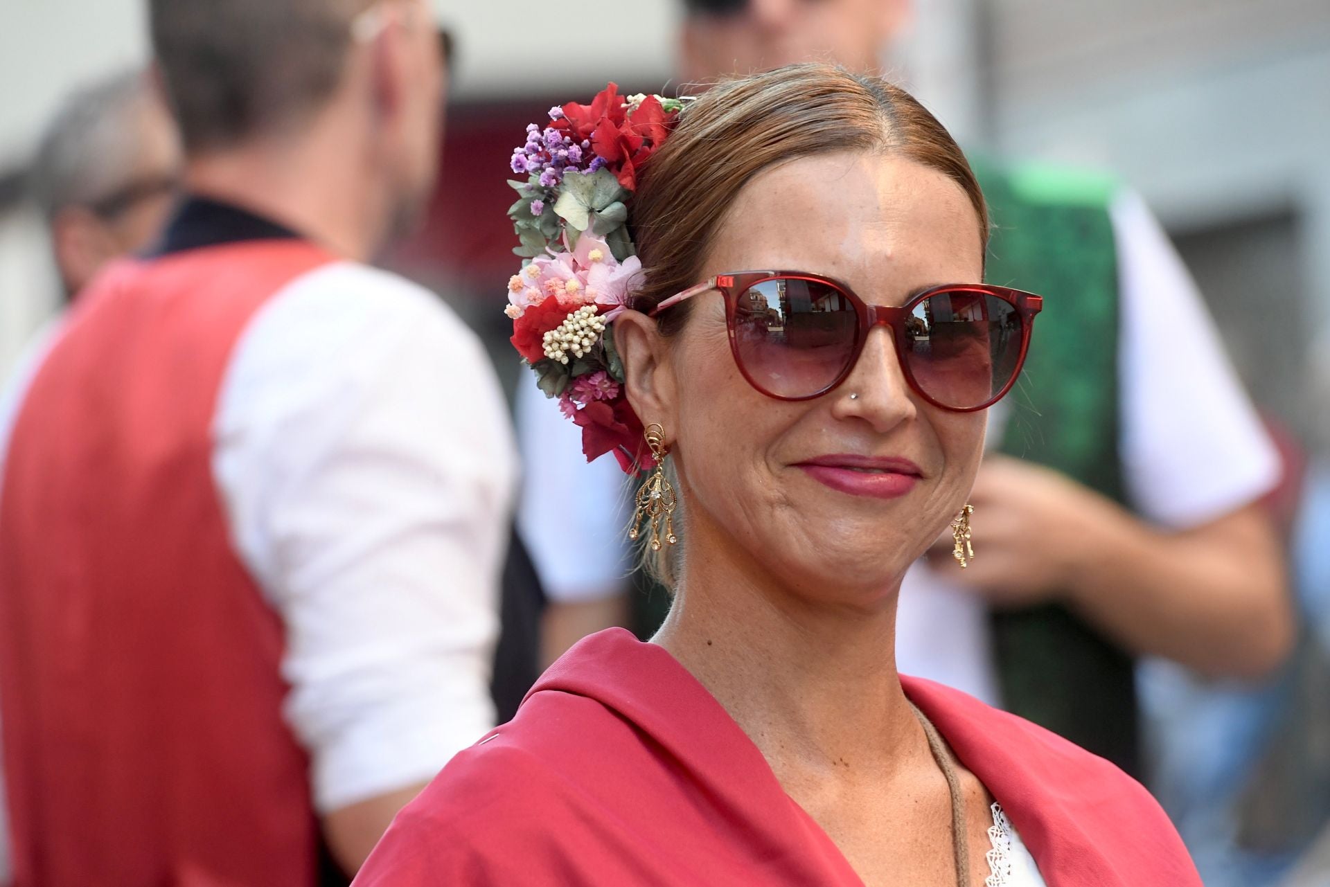 Más de medio centenar de carrozas desfilan en el Bando de la Huerta de Santomera