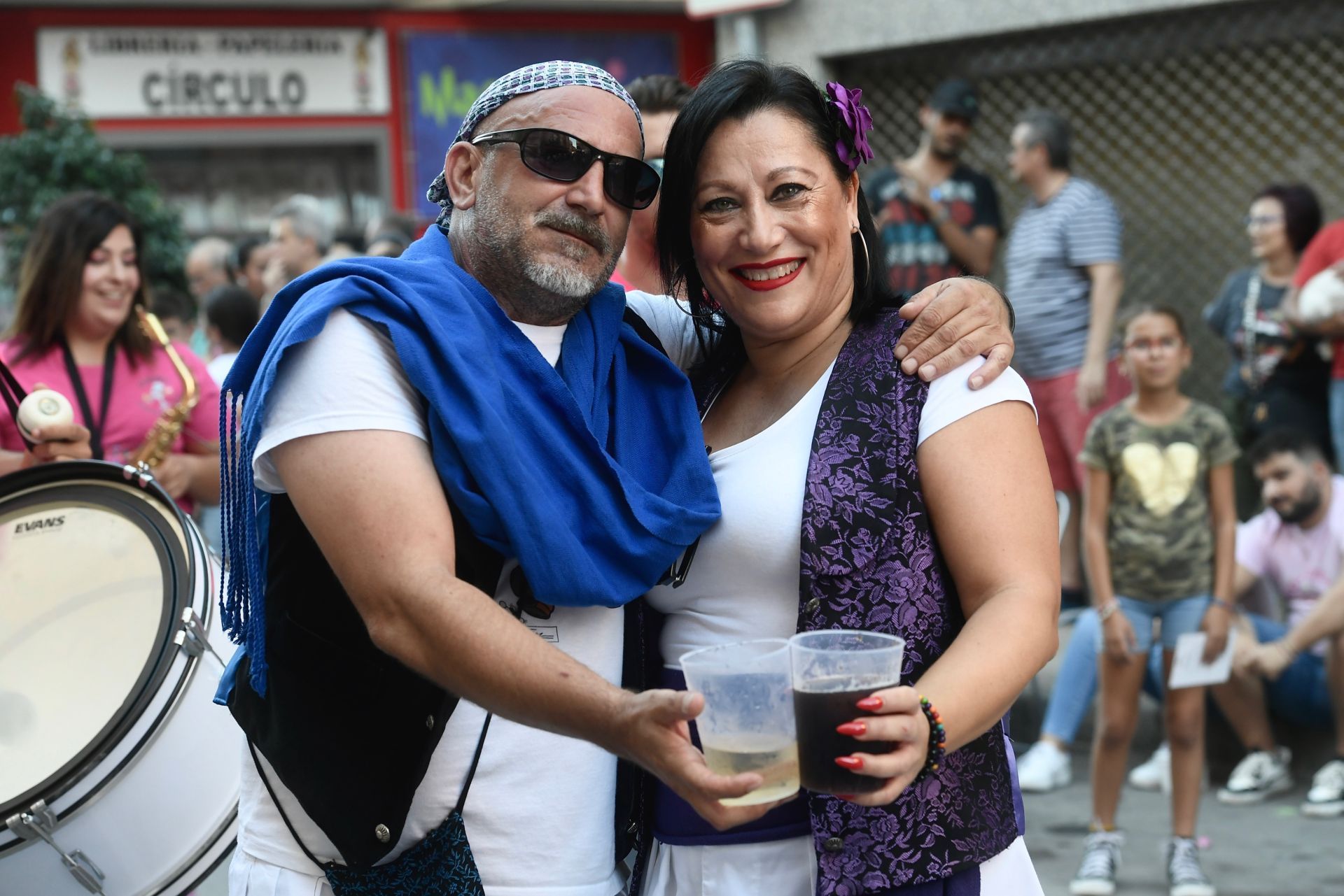 Más de medio centenar de carrozas desfilan en el Bando de la Huerta de Santomera
