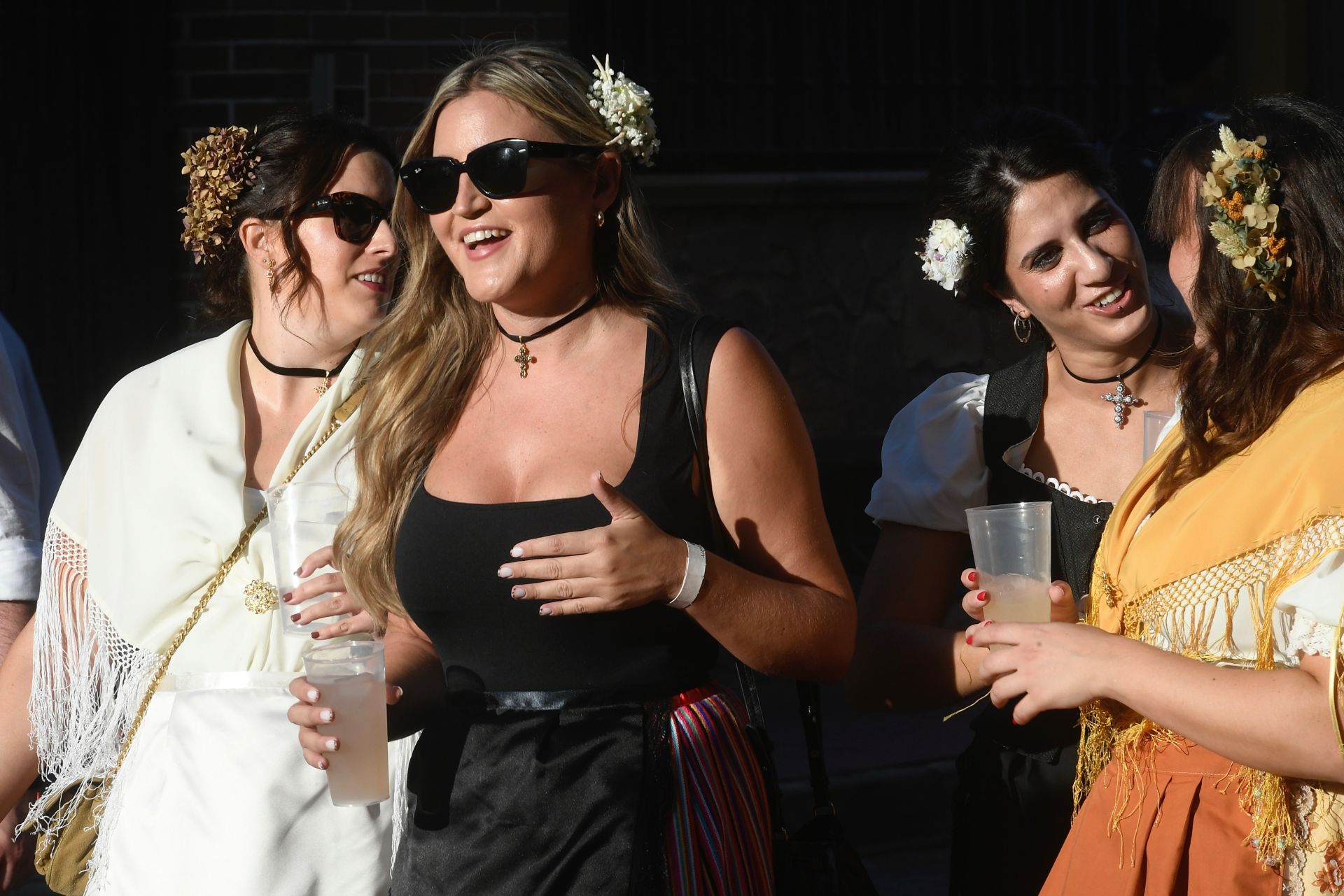 Más de medio centenar de carrozas desfilan en el Bando de la Huerta de Santomera