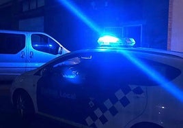 Vehículo de la Policía Local de Jumilla, en una imagen de archivo.