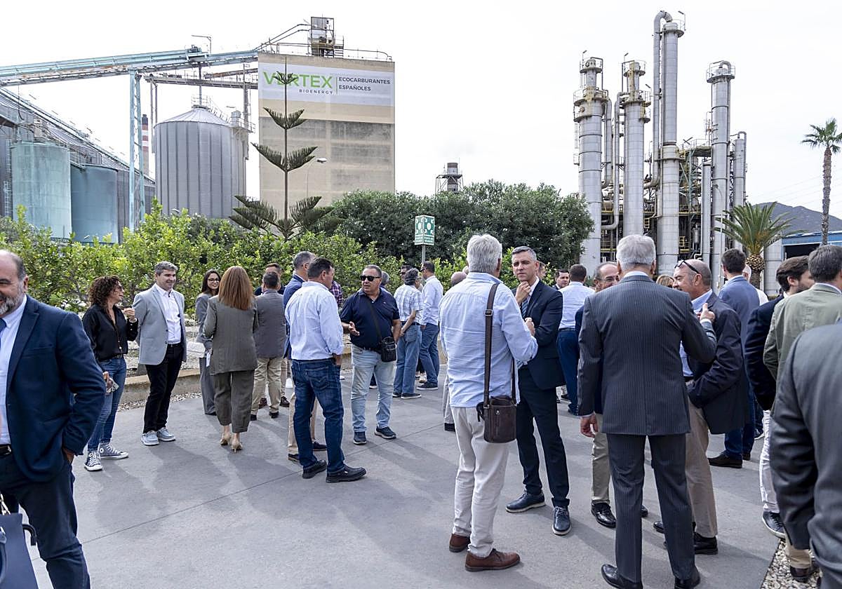 Acto del 25 aniversario de la empresa de ecocarburantes Vertex, en imágenes