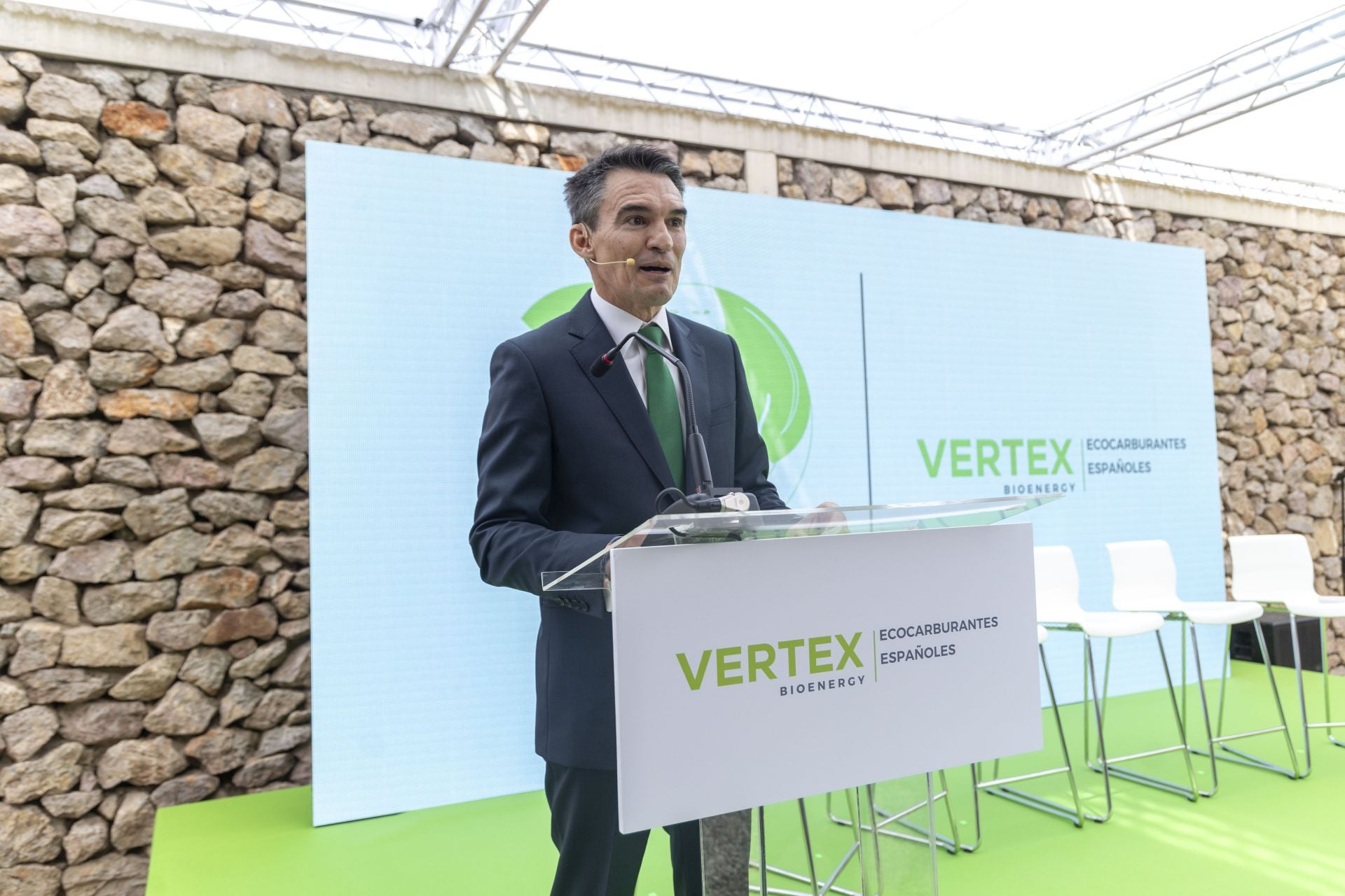 Acto del 25 aniversario de la empresa de ecocarburantes Vertex, en imágenes