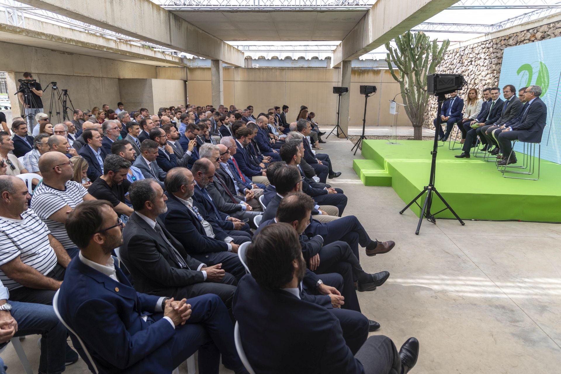 Acto del 25 aniversario de la empresa de ecocarburantes Vertex, en imágenes