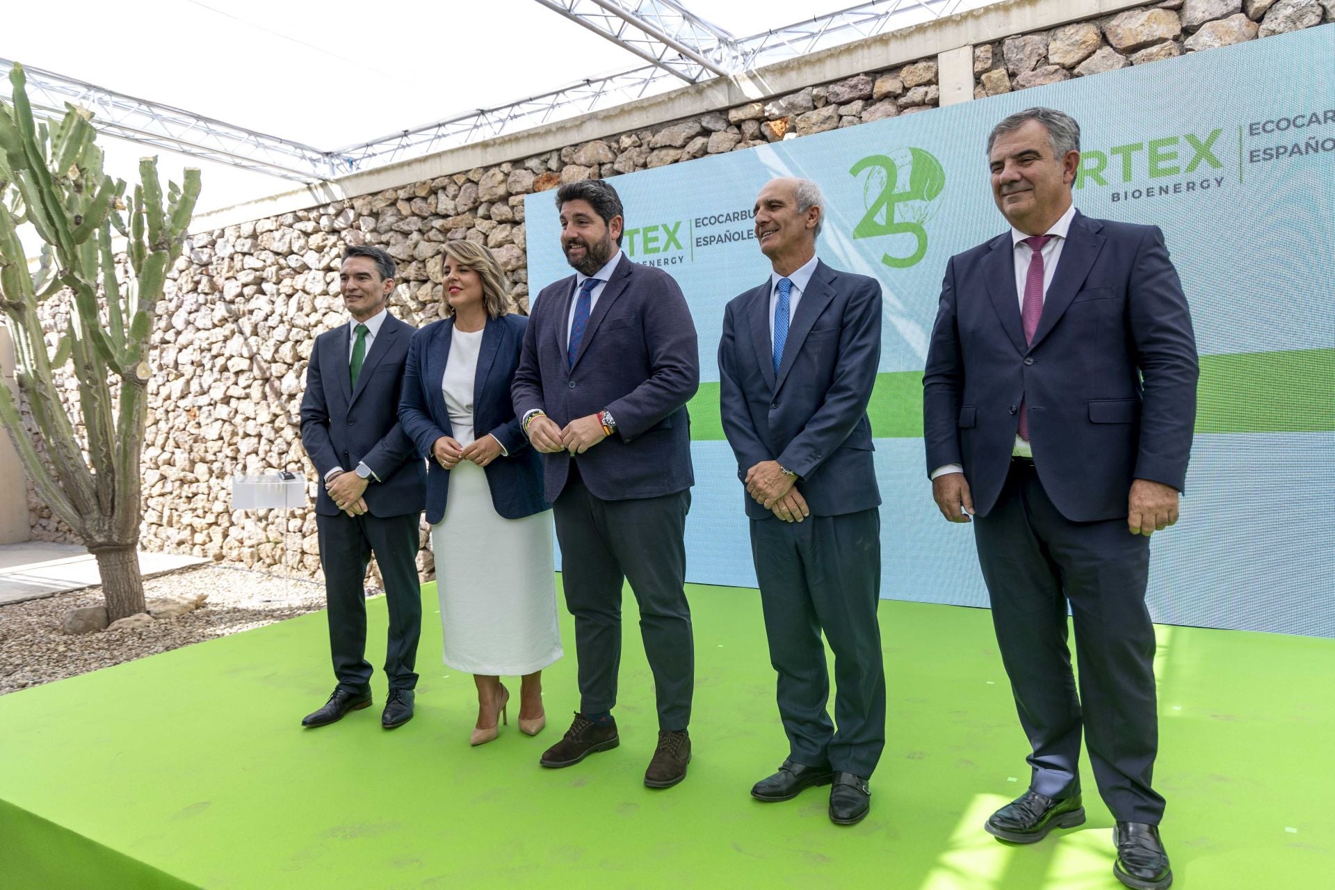 Acto del 25 aniversario de la empresa de ecocarburantes Vertex, en imágenes