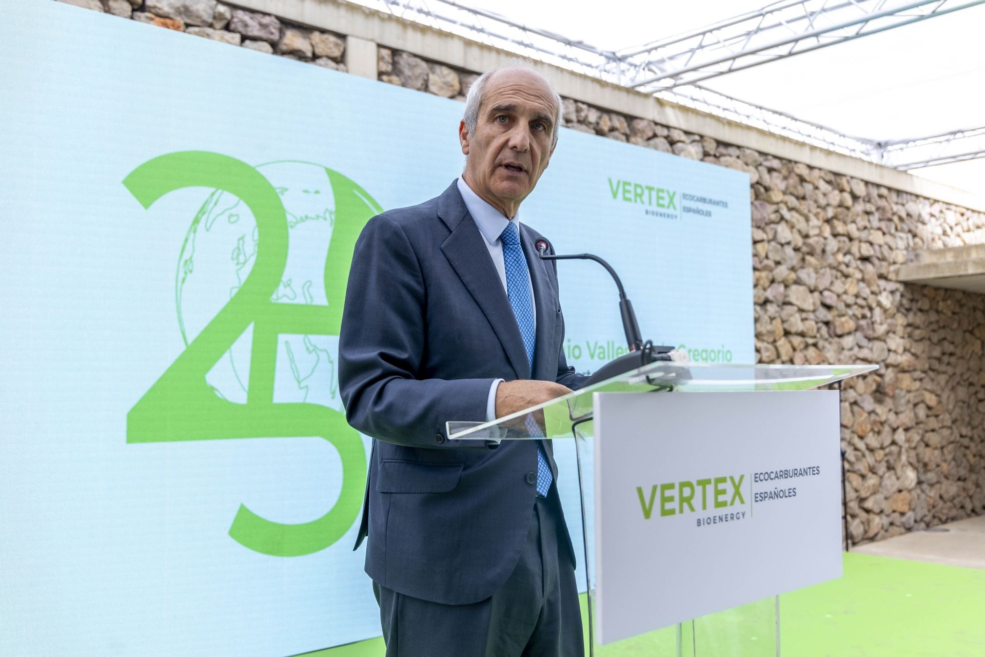 Acto del 25 aniversario de la empresa de ecocarburantes Vertex, en imágenes