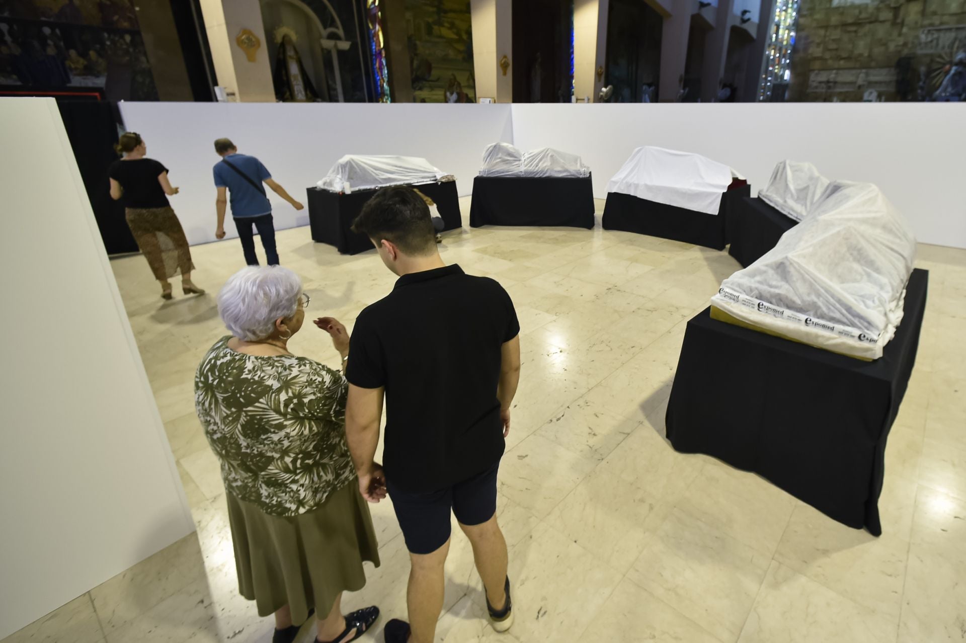 &#039;Los yacentes de Planes&#039; ya se pueden visitar en Alcantarilla