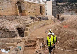 El Ayuntamiento de Cartagena suma medio millón de euros al proyecto de excavación del Anfiteatro Romano