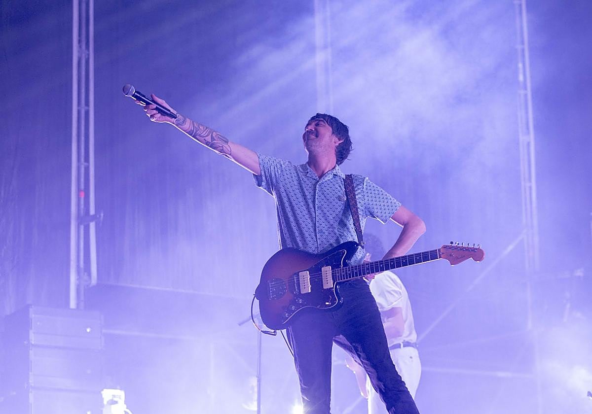 Concierto de Lori Meyers en la segunda y última jornada del Hermosa Fest 2024.