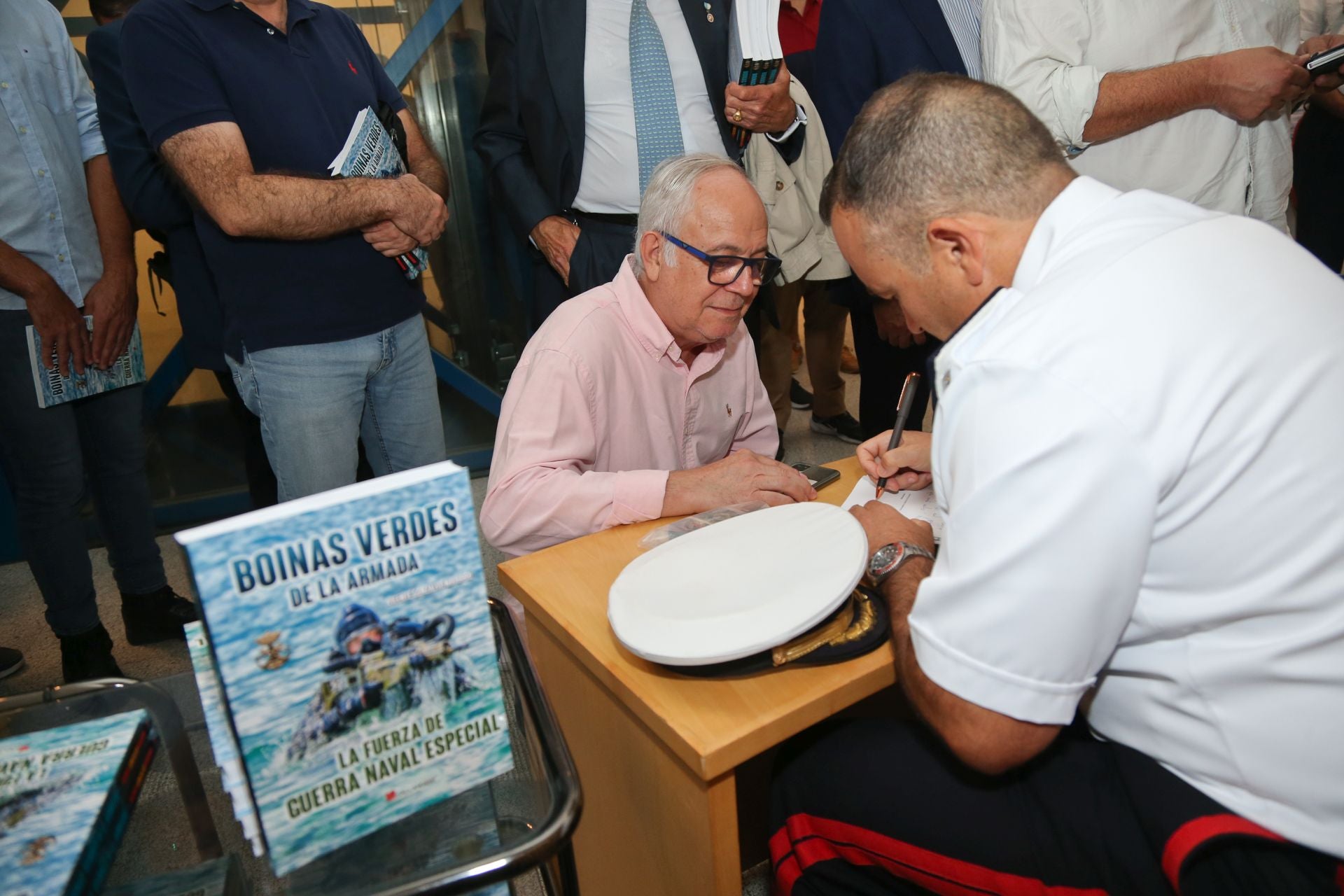 Acto de presentación del libro &#039;Boinas Verdes de la Armada&#039;, en imágenes