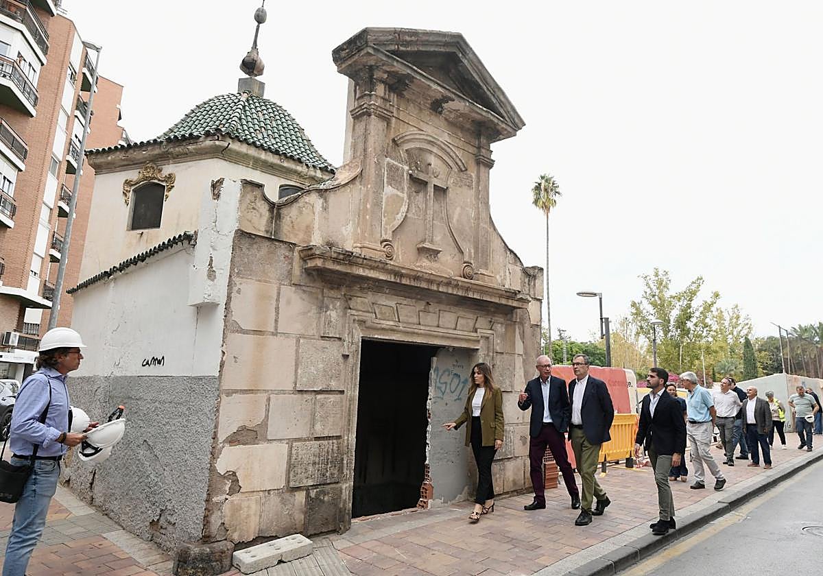 La Ermita del Salitre de Murcia en una imagen de la semana pasada.