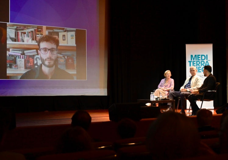 Axel Levin intervino desde Buenos Aires en videoconferencia.