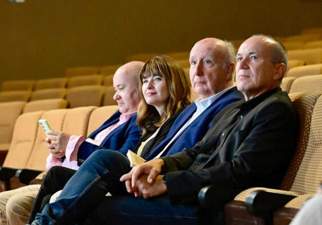 Antonio Rubira, Sonia Madrid, Francisco Florit y Longinos Marín.