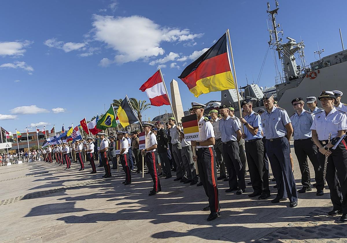 Un instante del acto de apertura del campeonato, que se ha celebrado este jueves.